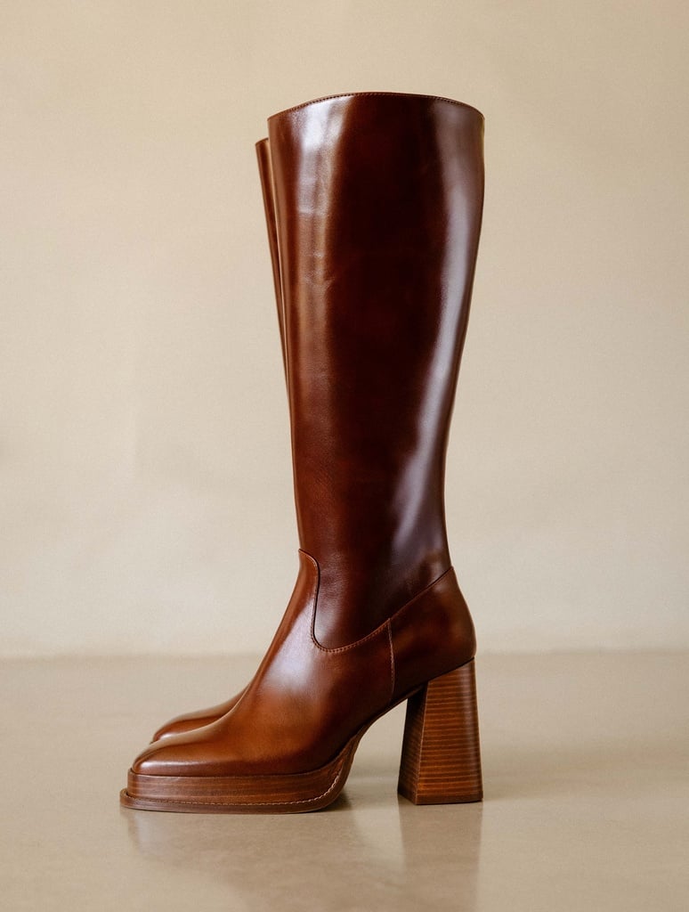 Knee High Boots : Callie - Chestnut