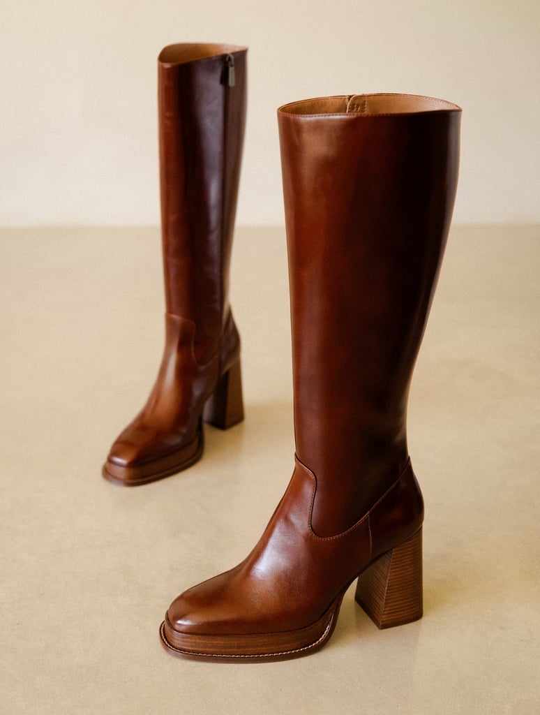 Knee High Boots : Callie - Chestnut