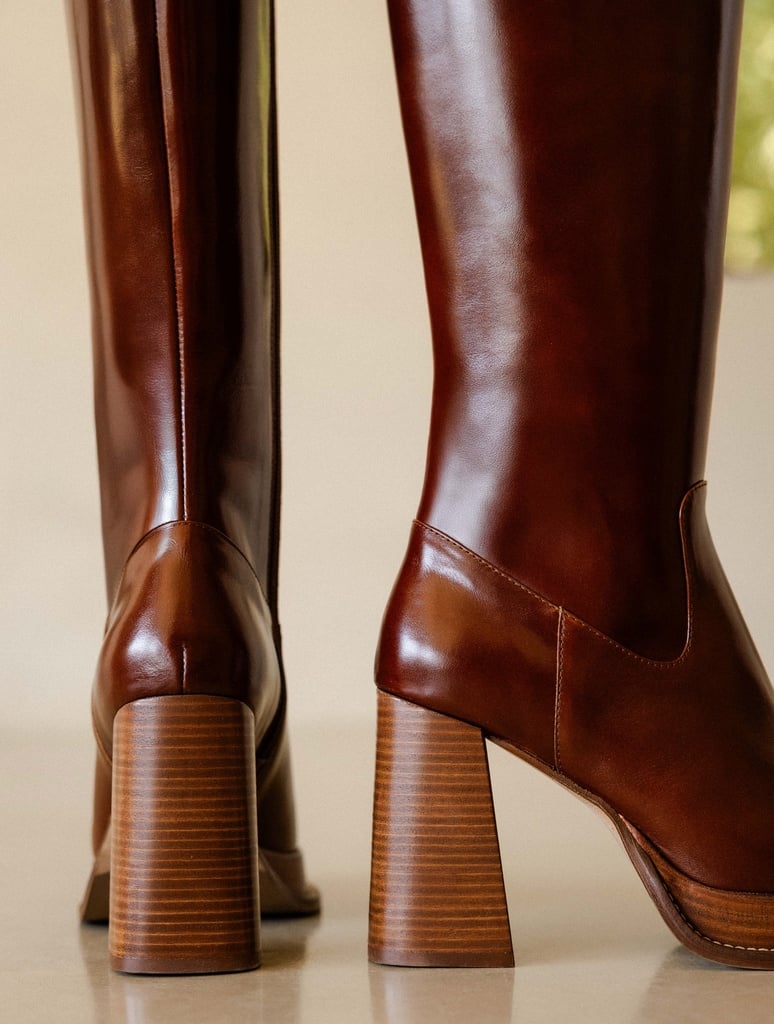 Knee High Boots : Callie - Chestnut