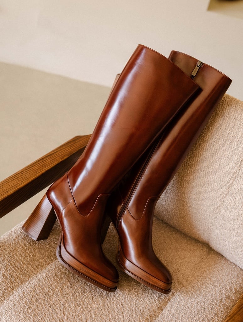 Knee High Boots : Callie - Chestnut