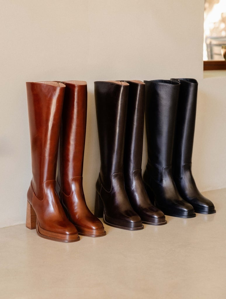 Knee High Boots : Callie - Chestnut