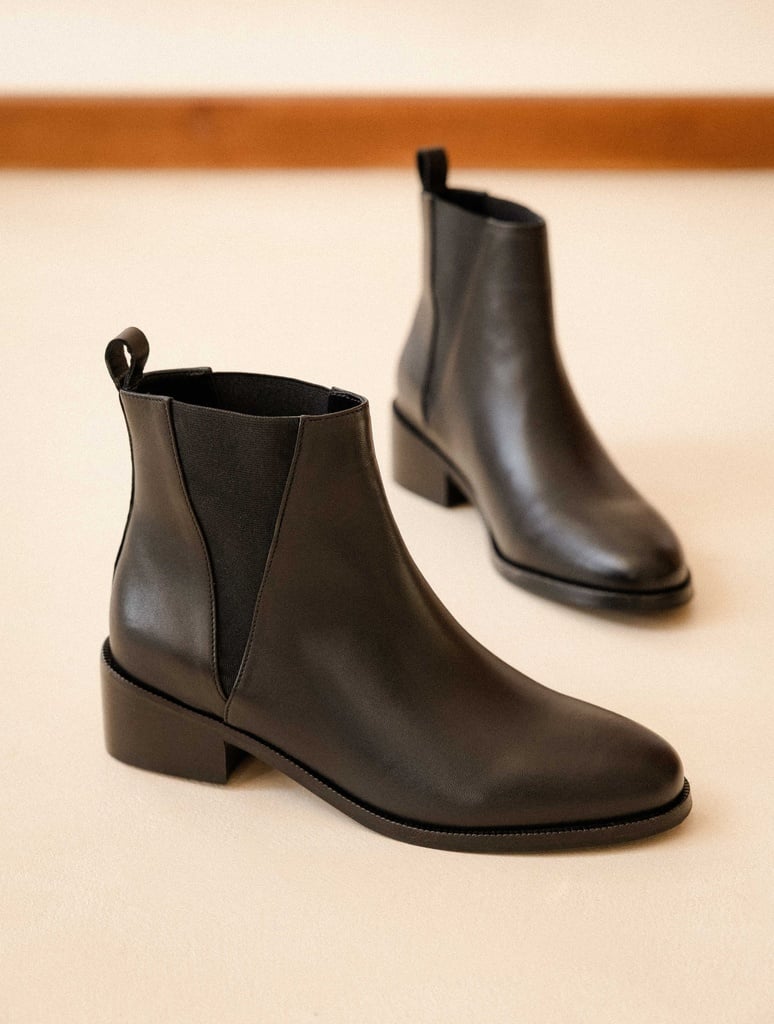 Flat Boots : Camden - Passion Black