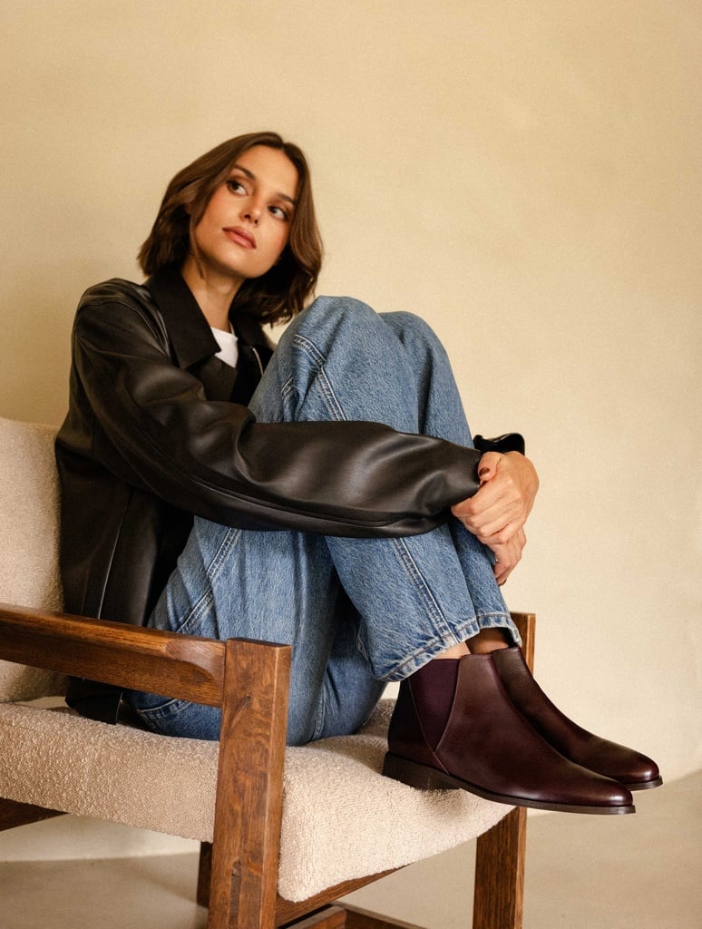 Flat Boots : Chelsea - Cabernet