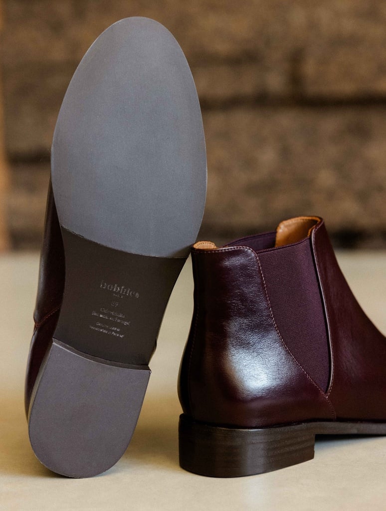 Flat Boots : Chelsea - Cabernet