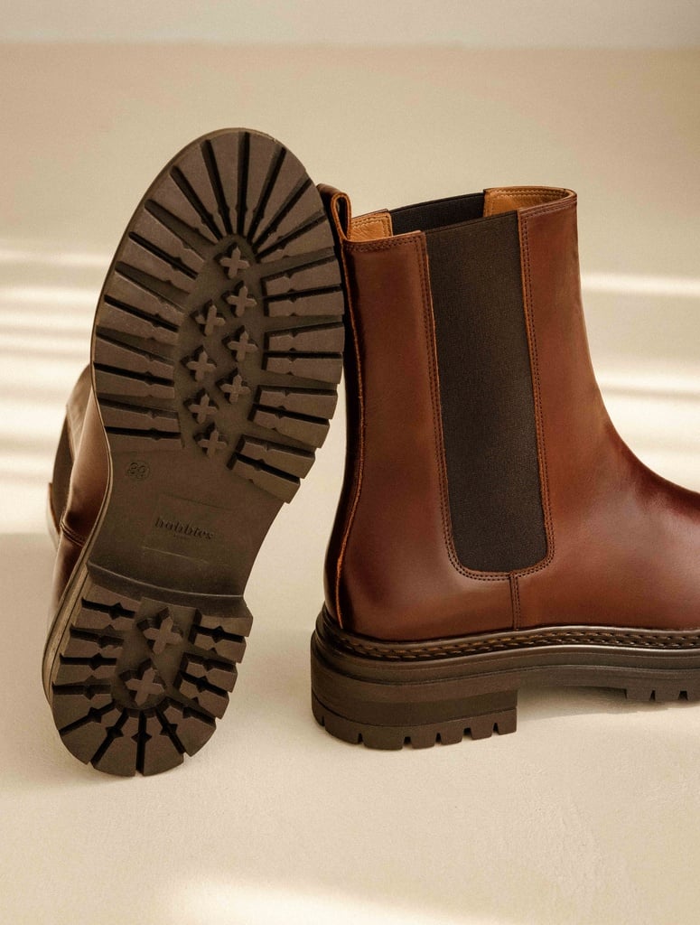 Flache Boots : Clover - Brownie