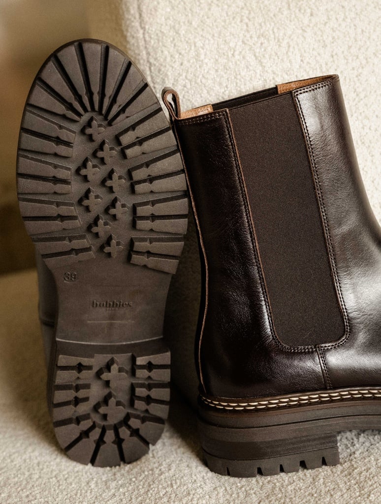 Flat Boots : Clover - Espresso