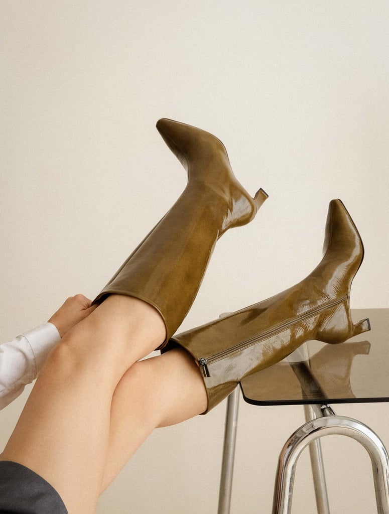 Knee High Boots : Coline - Manzanilla