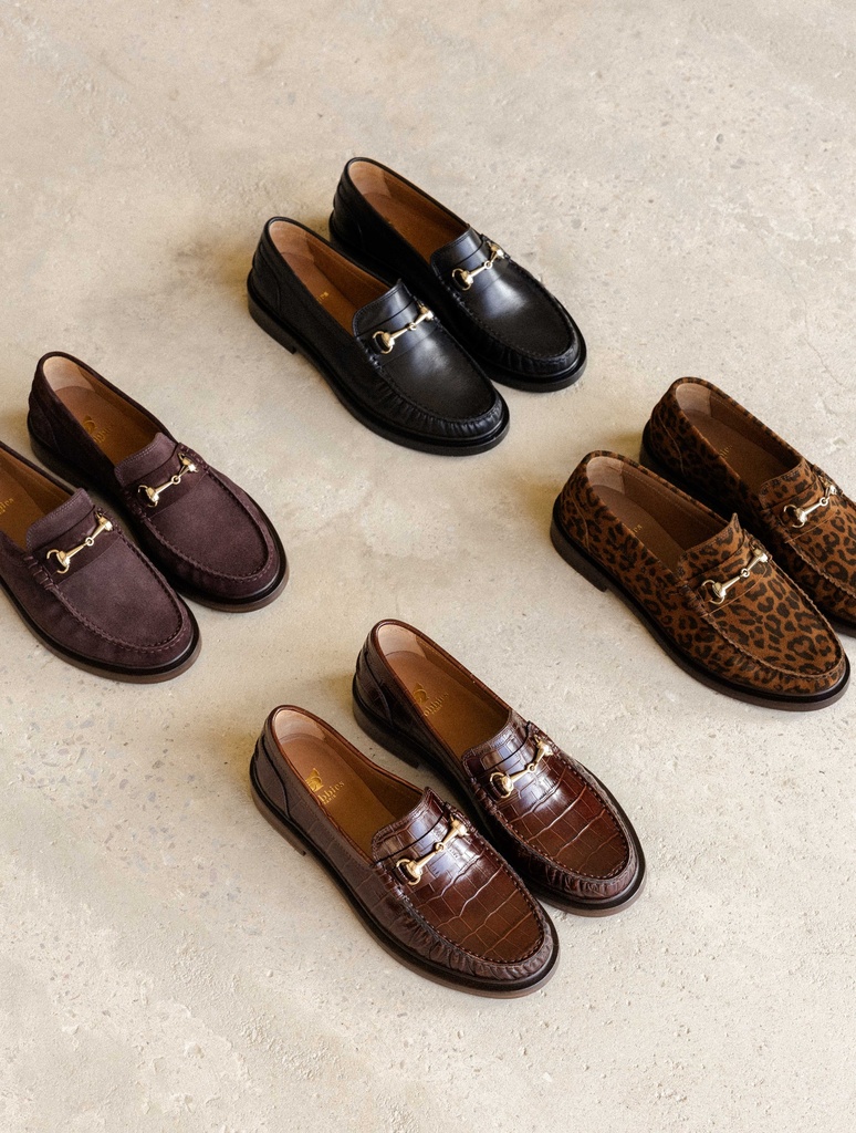 Women's horsebit suede loafers brown | Cardi Wild Leo | Bobbies