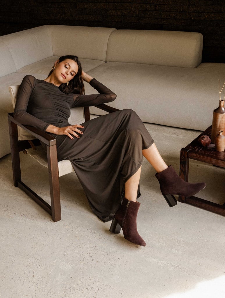 Botines con Tacón : Carla - Truffle Brown