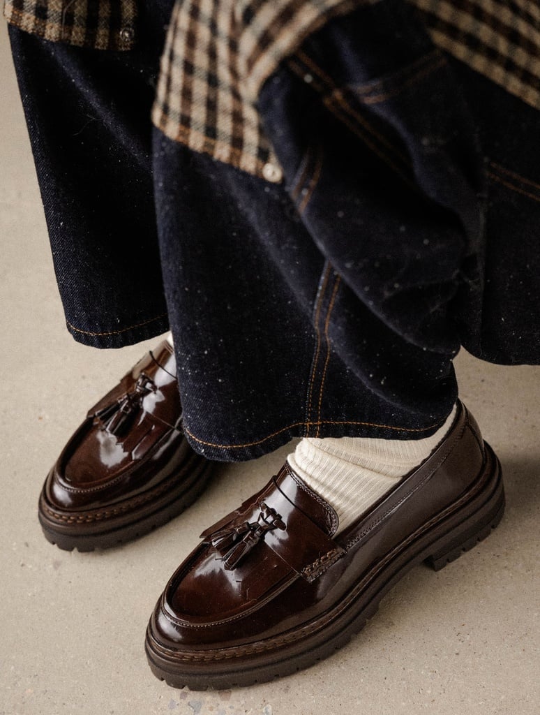 Mocassins & Derbies : Deniz - Chocolate Gloss