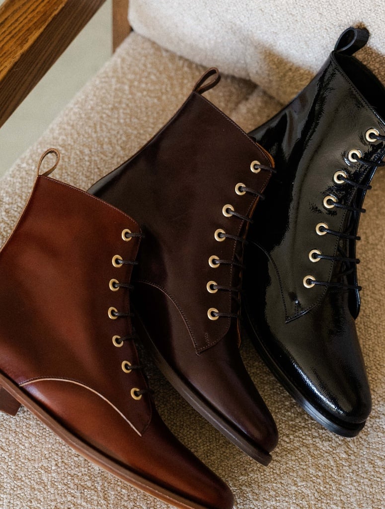 Botines planos : Doria - Vinyl Black