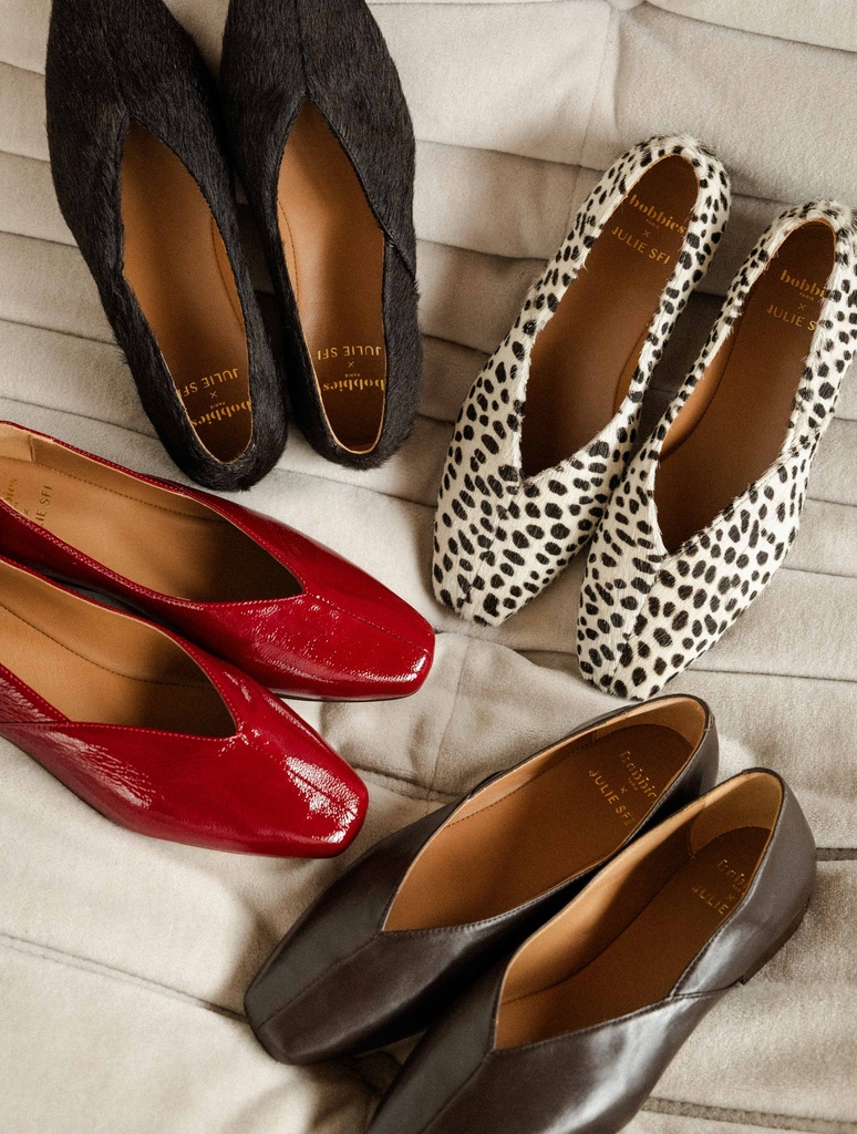 Ballet Flats : Dotty - Grizzly