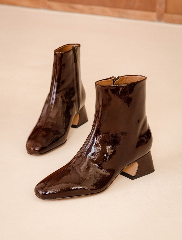Flat Boots : Eline - Ganache