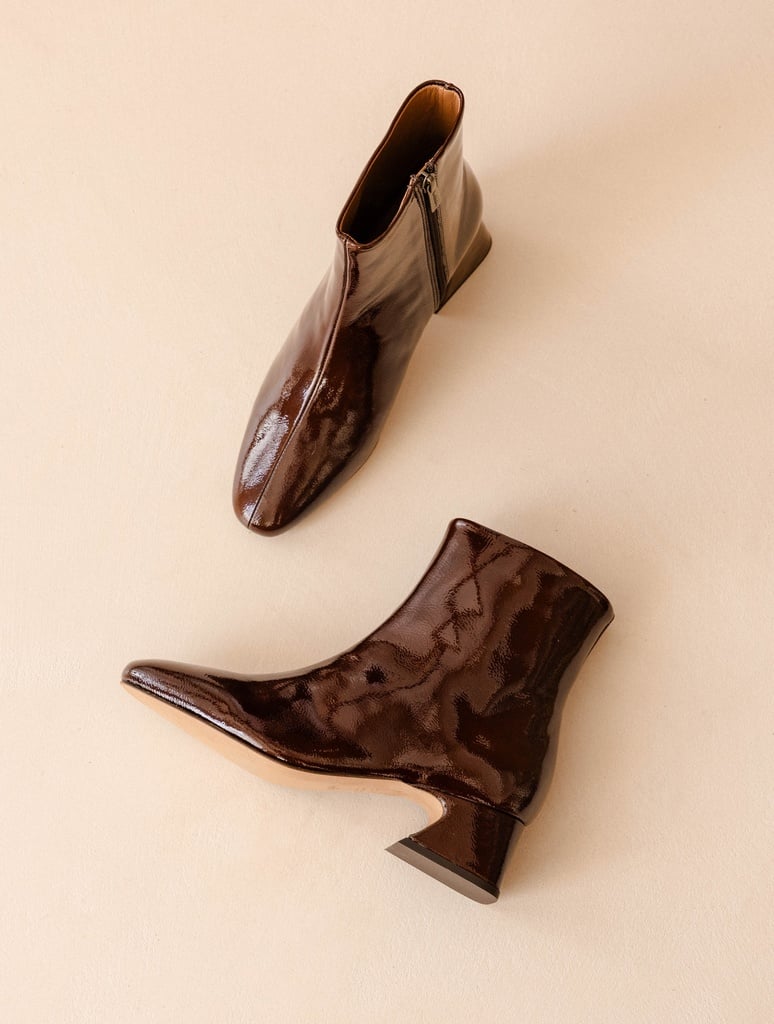 Flat Boots : Eline - Ganache