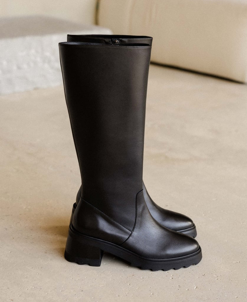 Knee High Boots : Enora - Passion Black