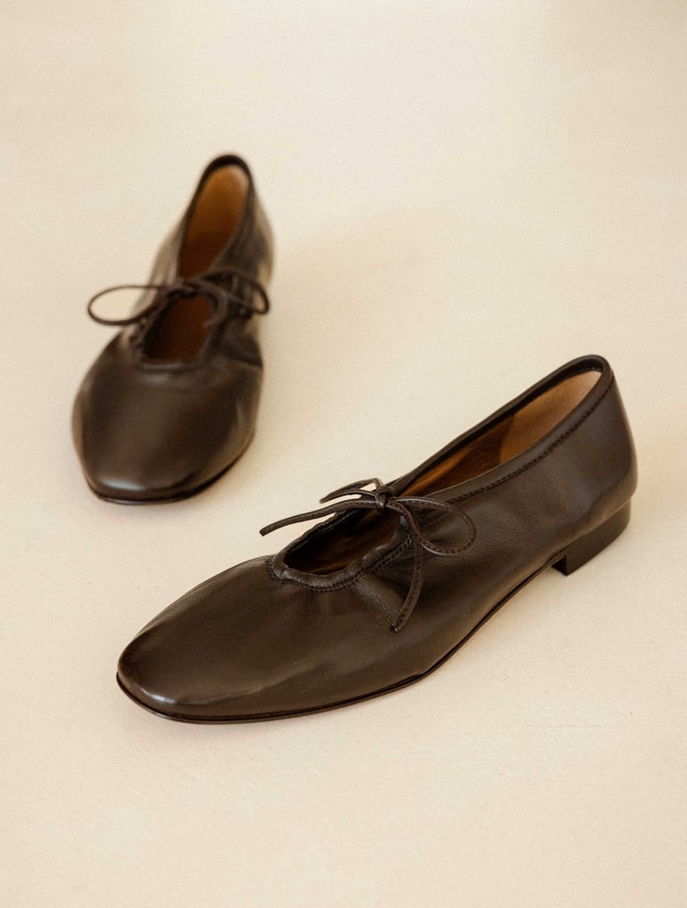 Ballet Flats : Faye - Ristretto