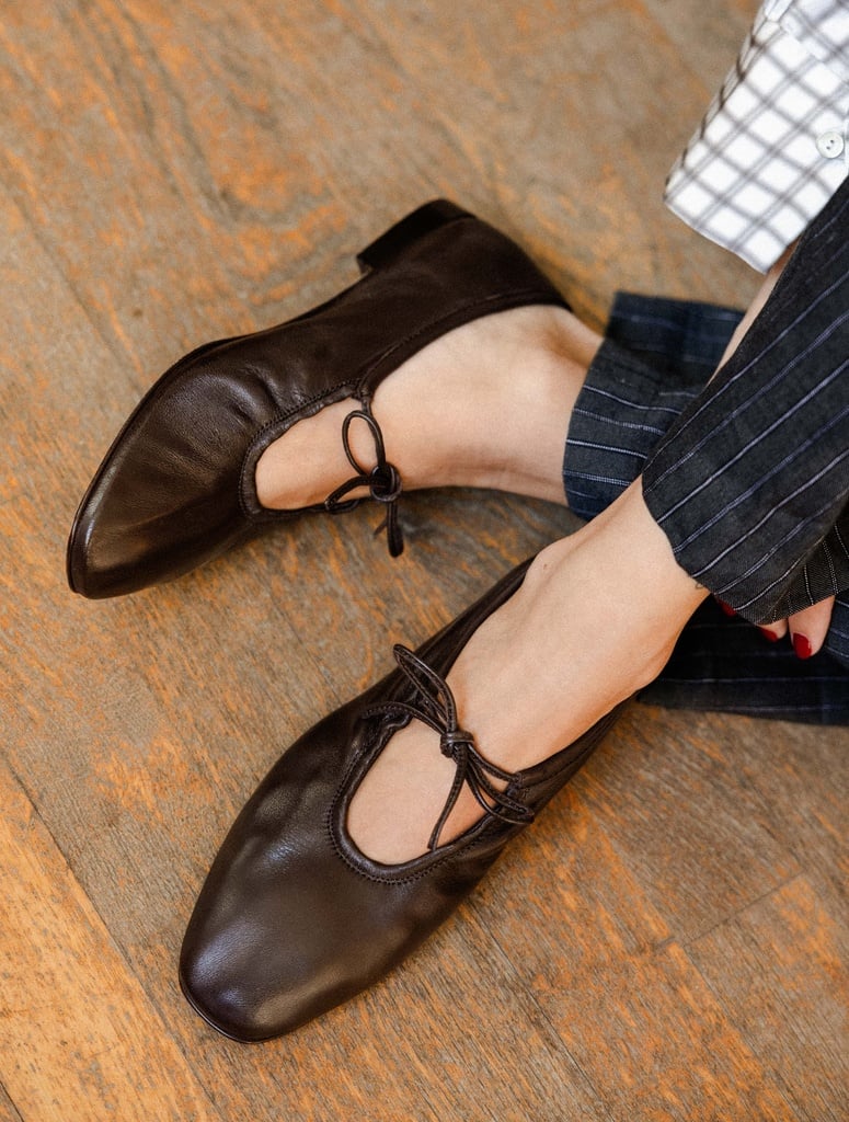 Ballet Flats : Faye - Ristretto