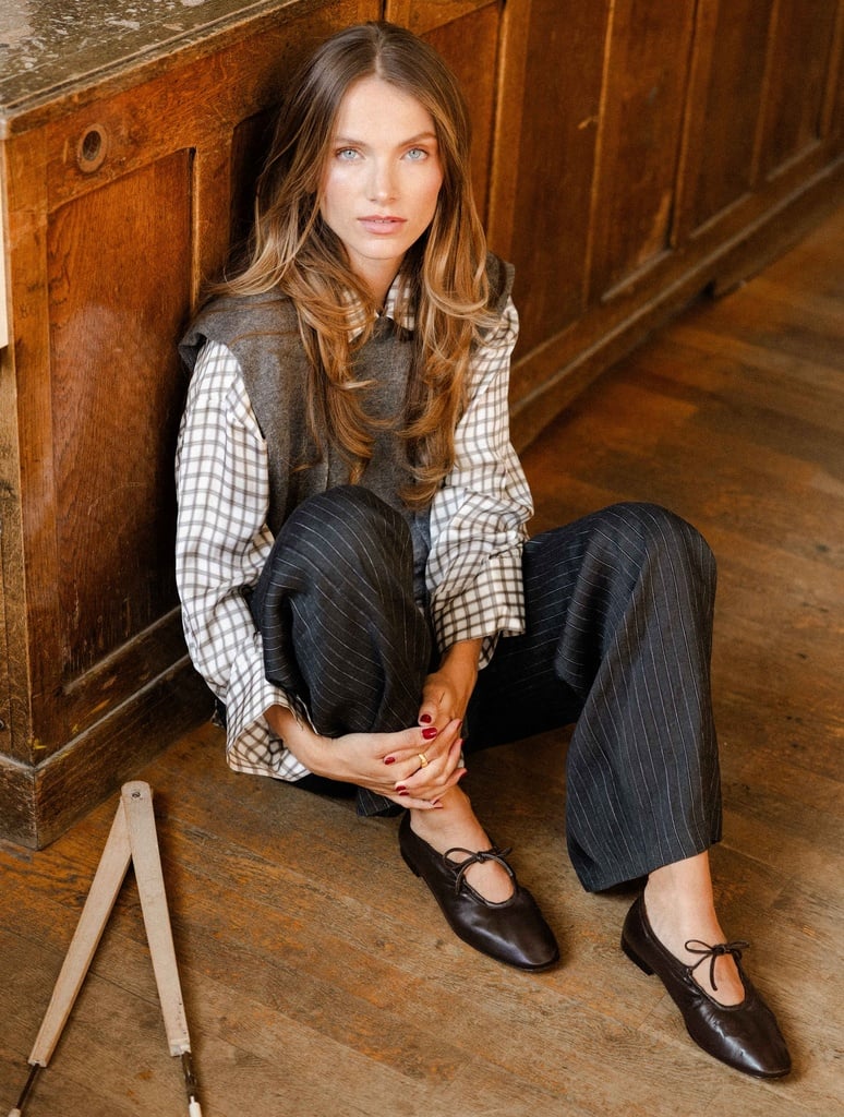 Ballet Flats : Faye - Ristretto