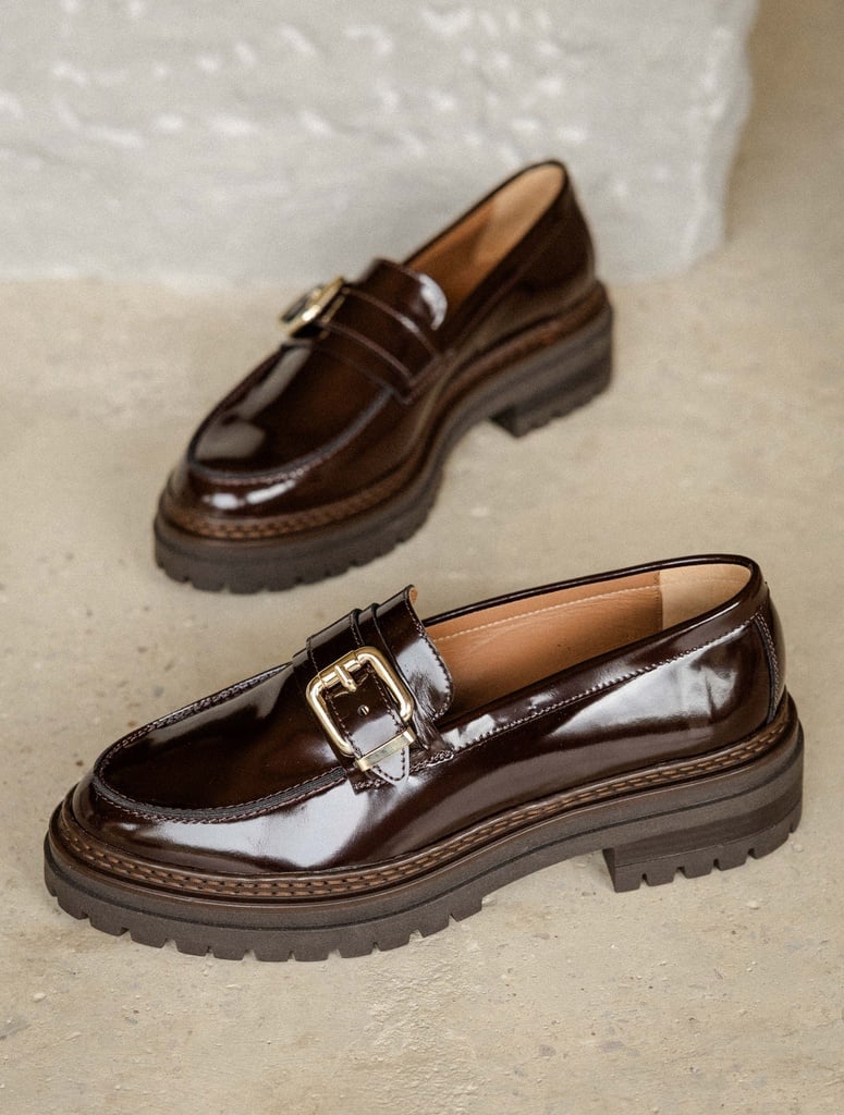 Mocassins & Derbies : Gayle - Chocolate Gloss