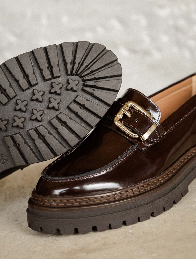 Loafers & Derbies : Gayle - Chocolate Gloss