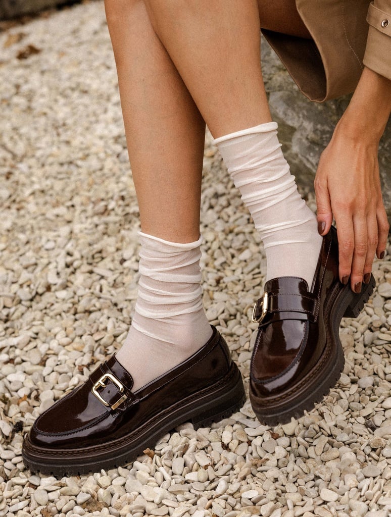 Mocassins & Derbies : Gayle - Chocolate Gloss