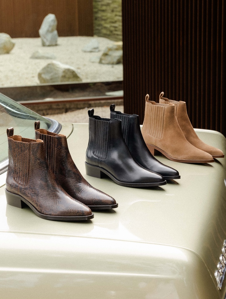 Botines planos : Georgia - Passion Black