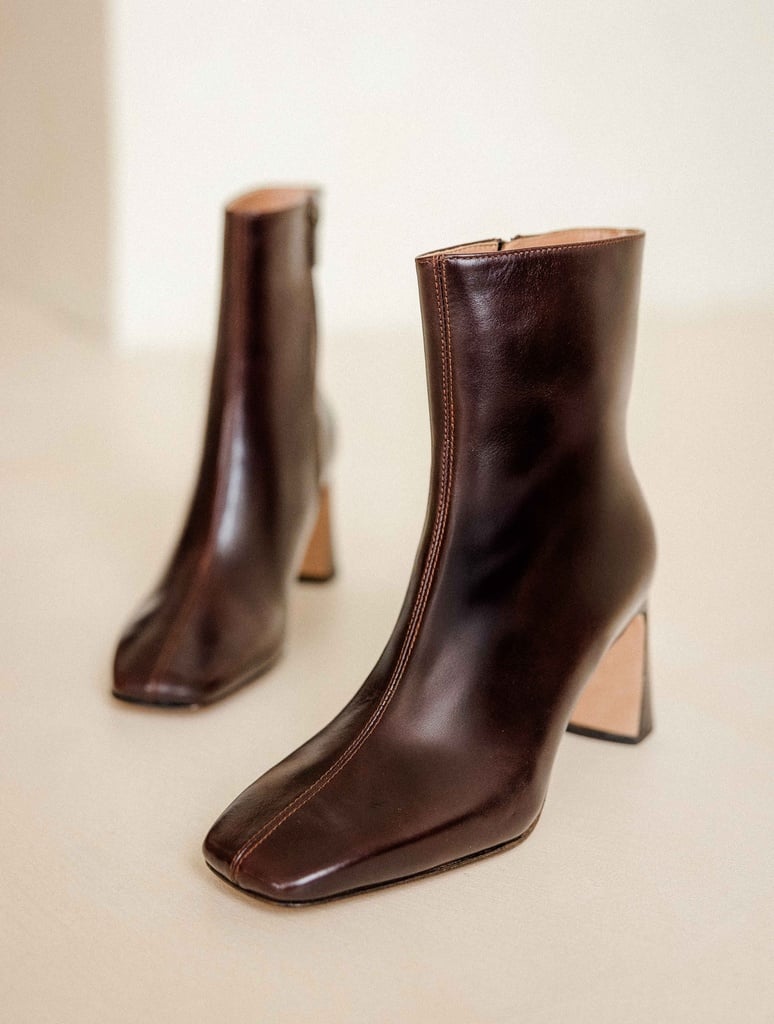 Heeled Boots : Hazel - Irish Coffee