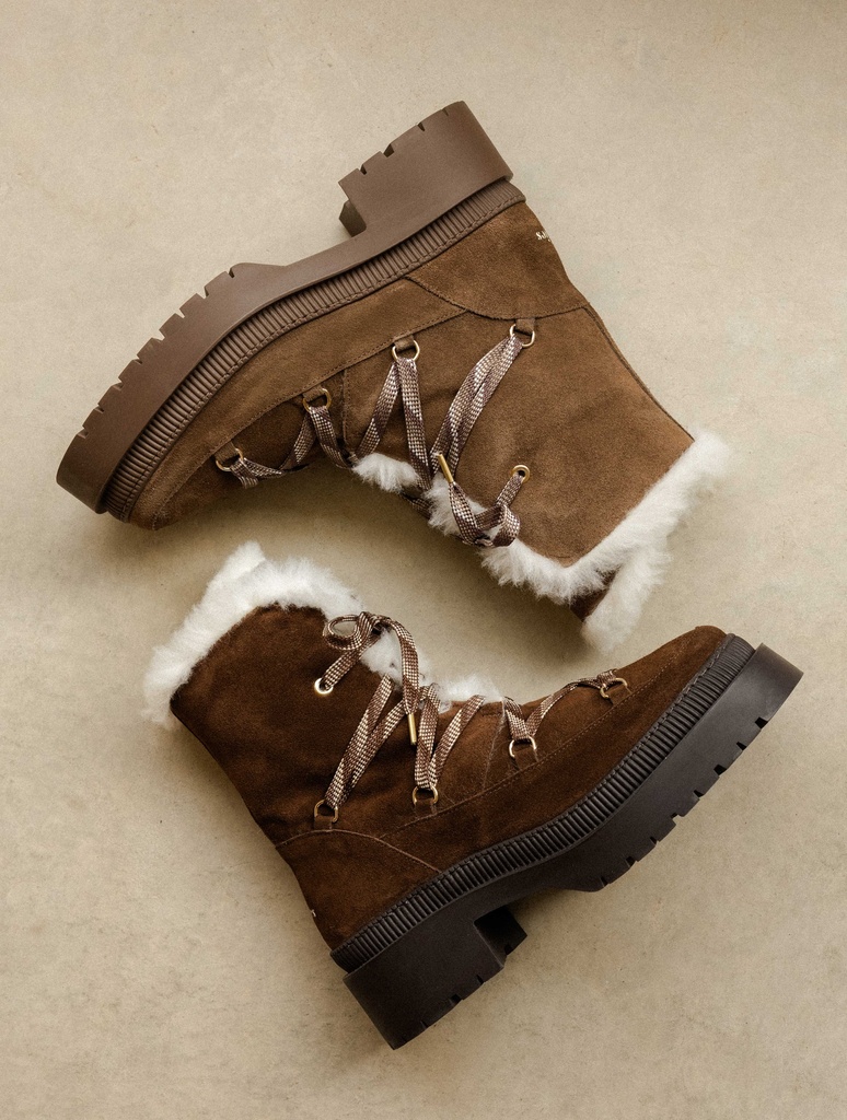 Winter Stiefel : Iga - Khaki Brown