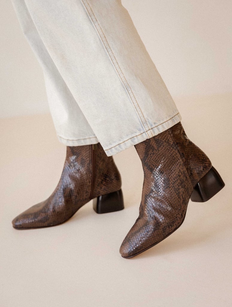 Boots Plates : Janis - Cobra Brown