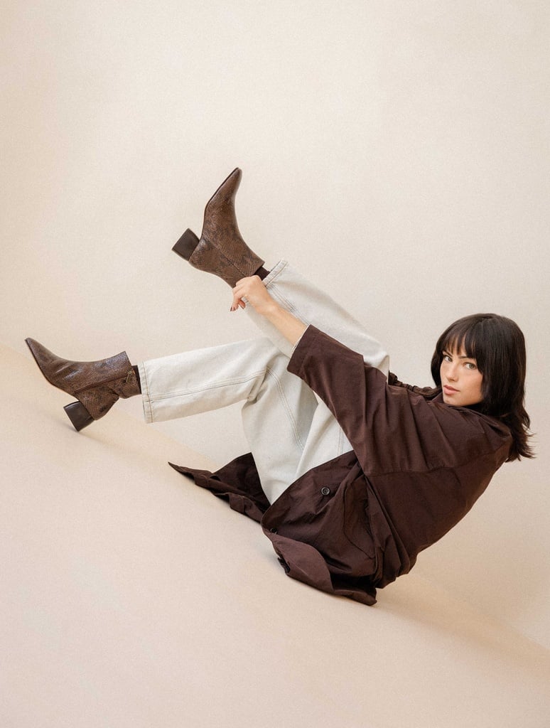 Boots Plates : Janis - Cobra Brown