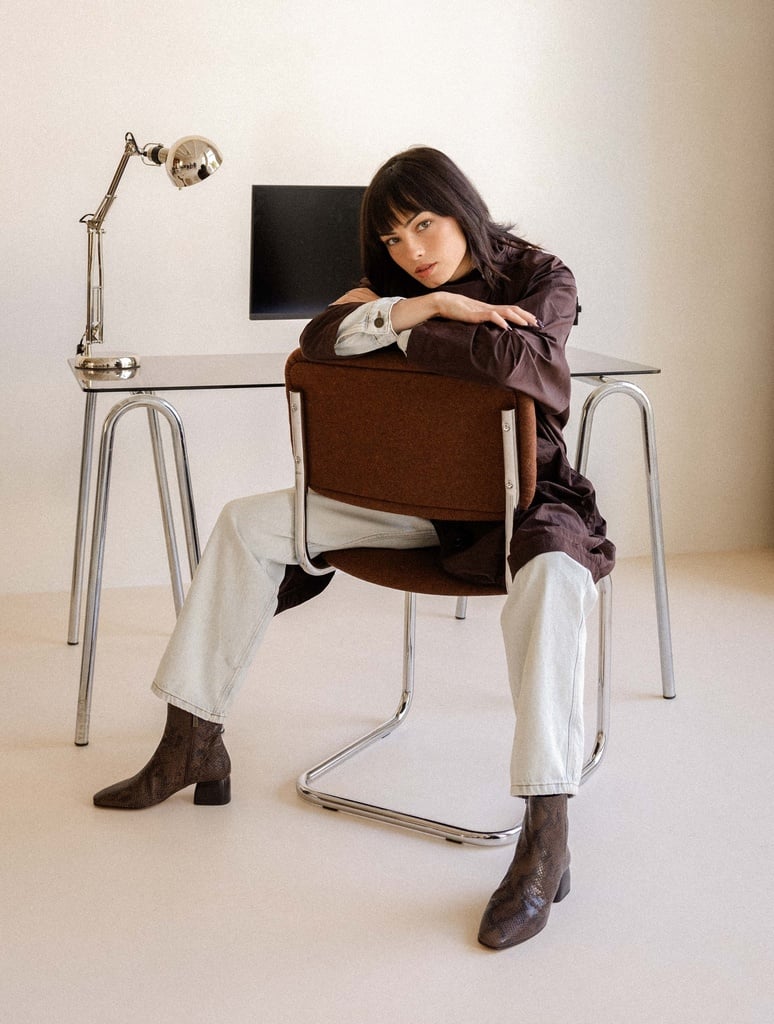 Boots Plates : Janis - Cobra Brown