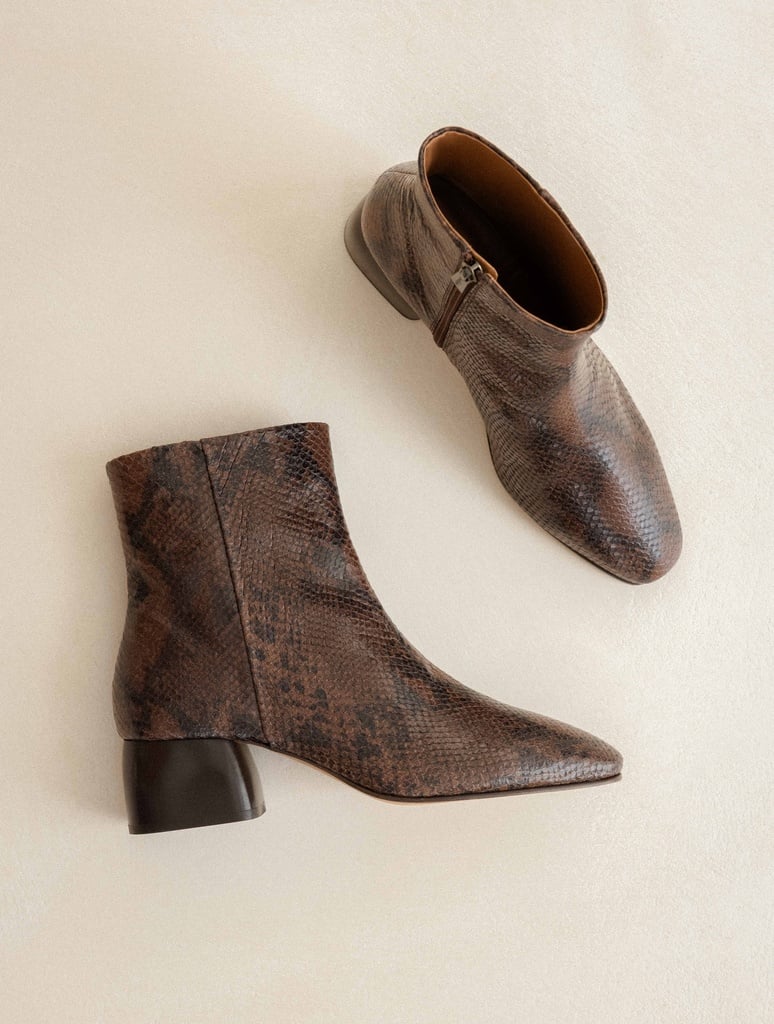 Boots Plates : Janis - Cobra Brown