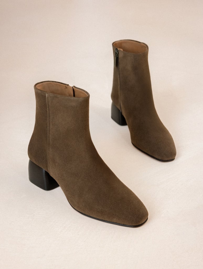 Botines planos : Janis - Khaki brown