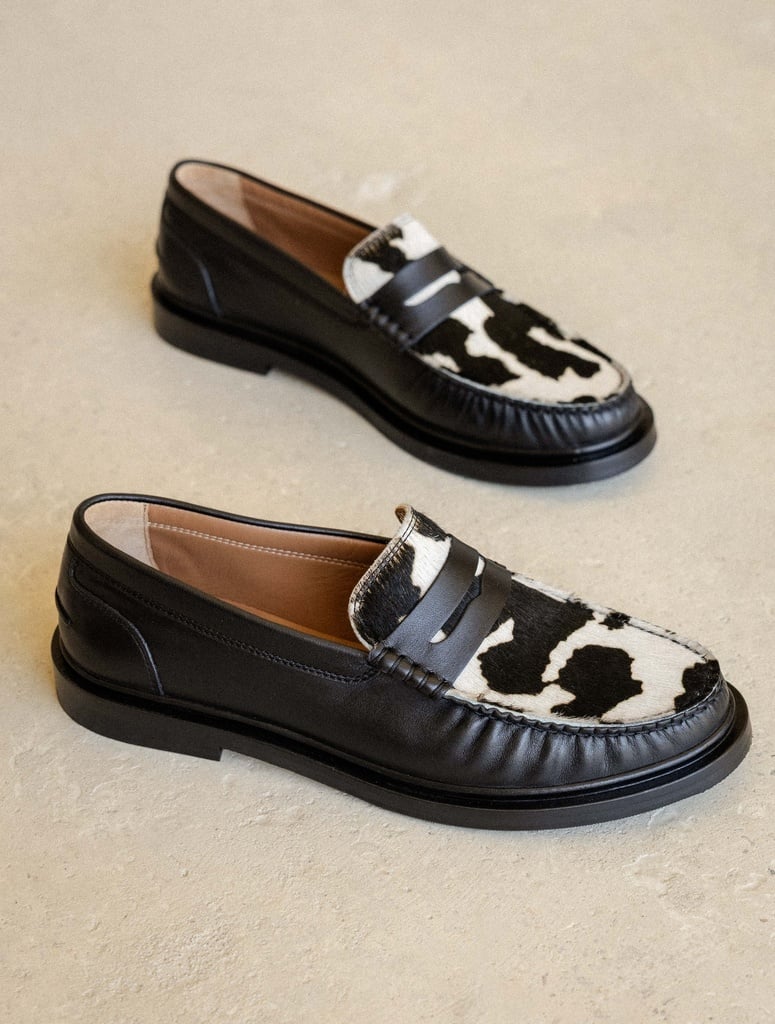 Mokassins & Derbys : Jessie - Passion Black & Holstein