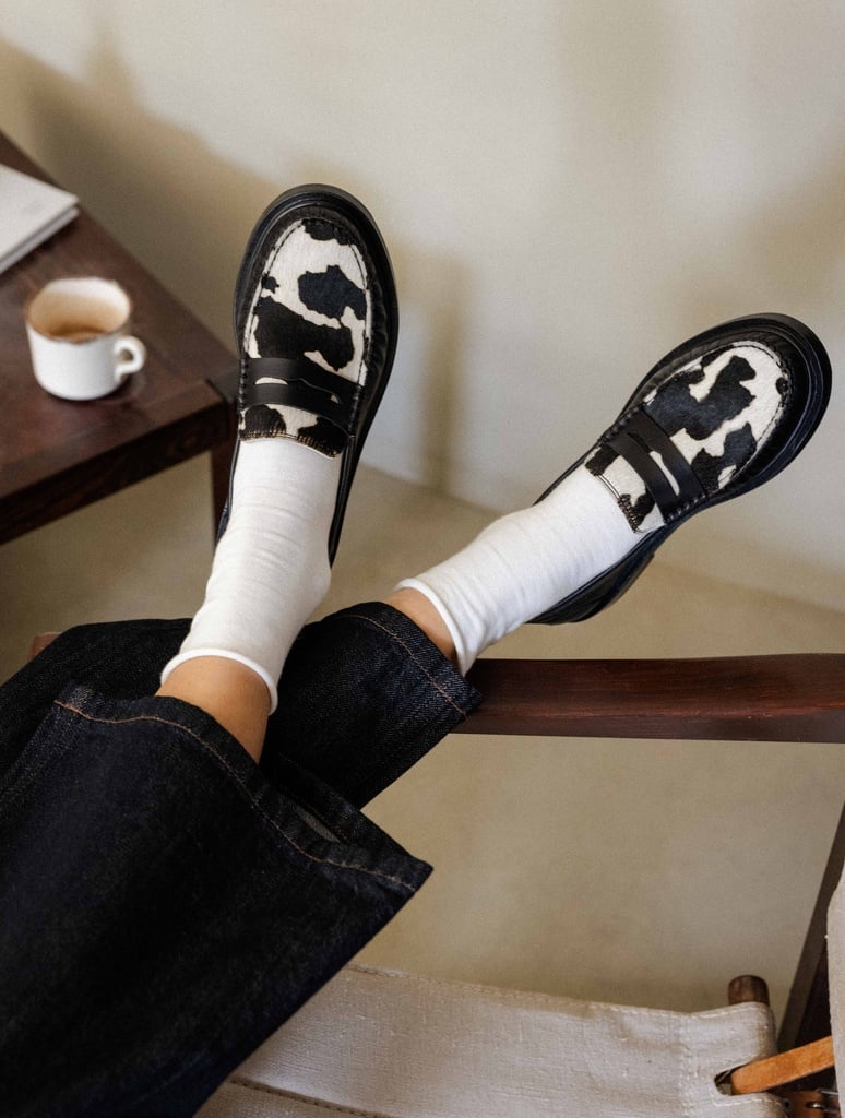 Mocassins & Derbies : Jessie - Passion Black & Holstein