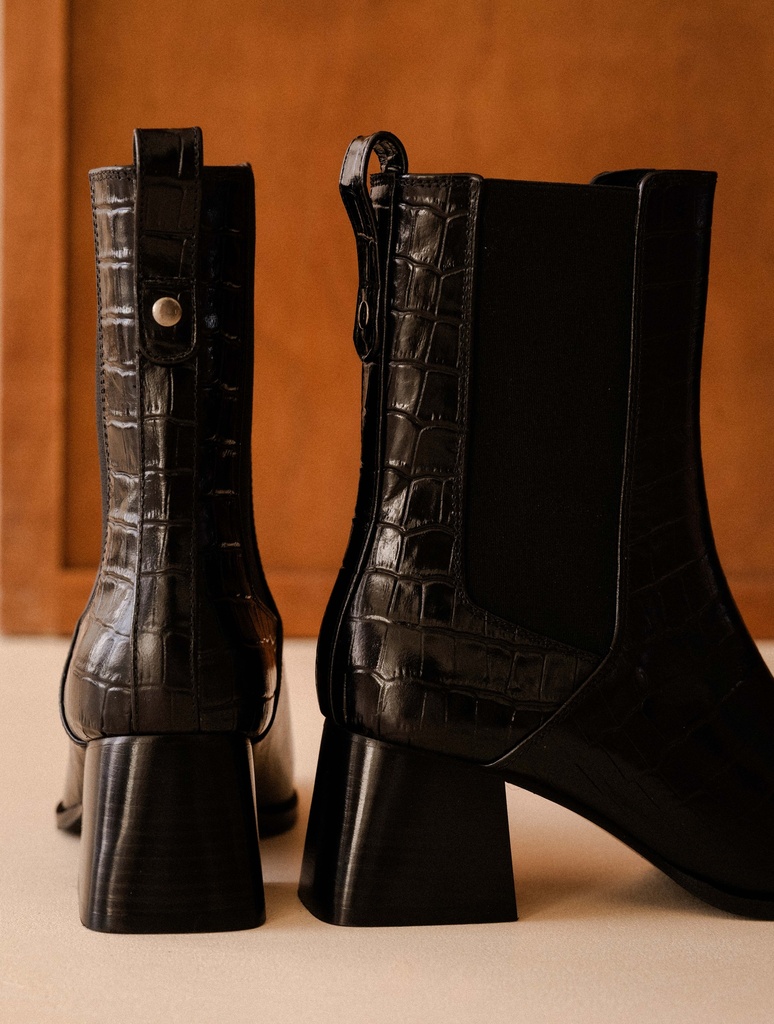 Boots Plates : Loïs - Fierce Black