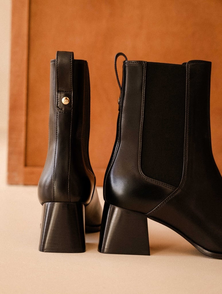 Boots Plates : Loïs - Passion Black