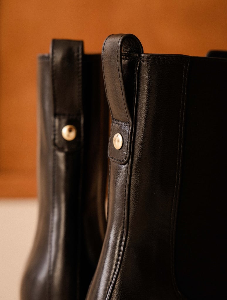 Boots Plates : Loïs - Passion Black