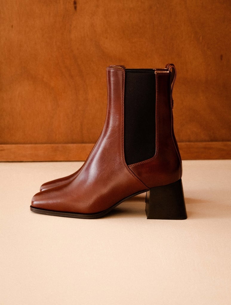 Boots Plates : Loïs - Chestnut