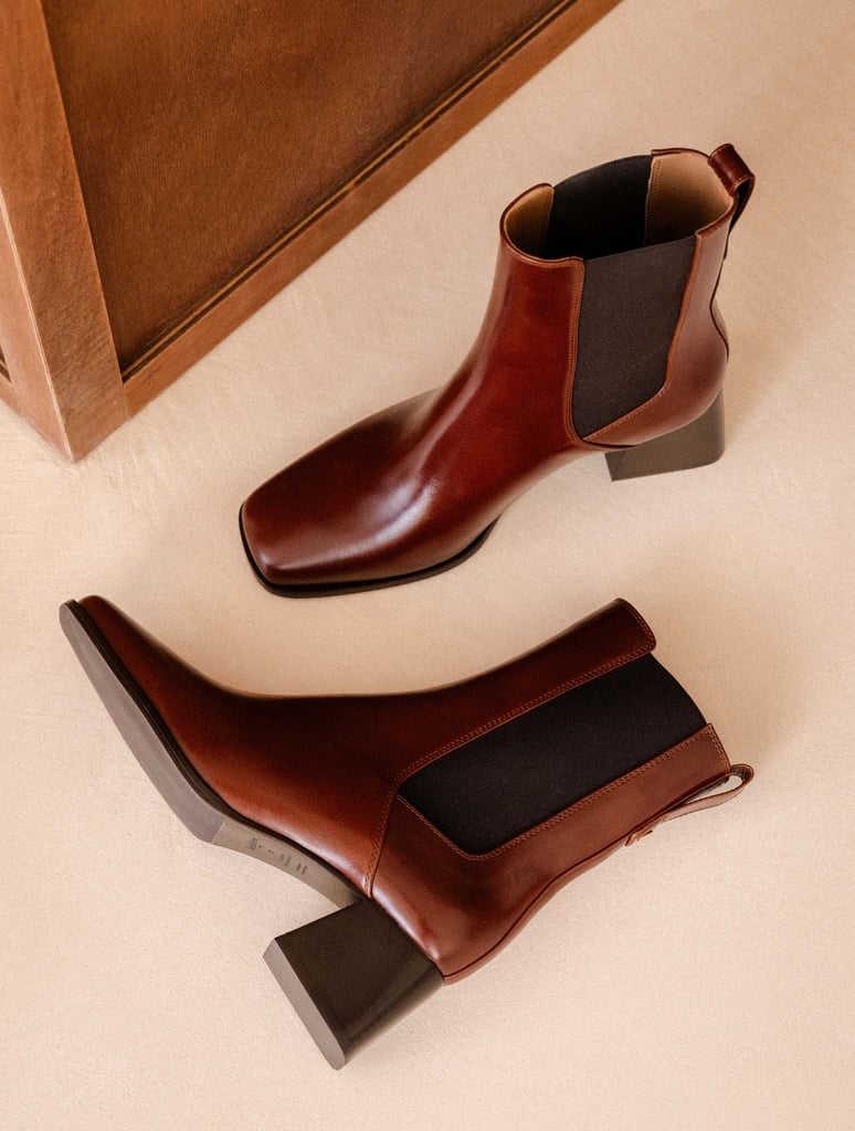 Flache Boots : Loïs - Chestnut