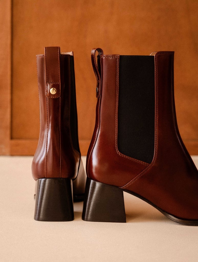 Flache Boots : Loïs - Chestnut