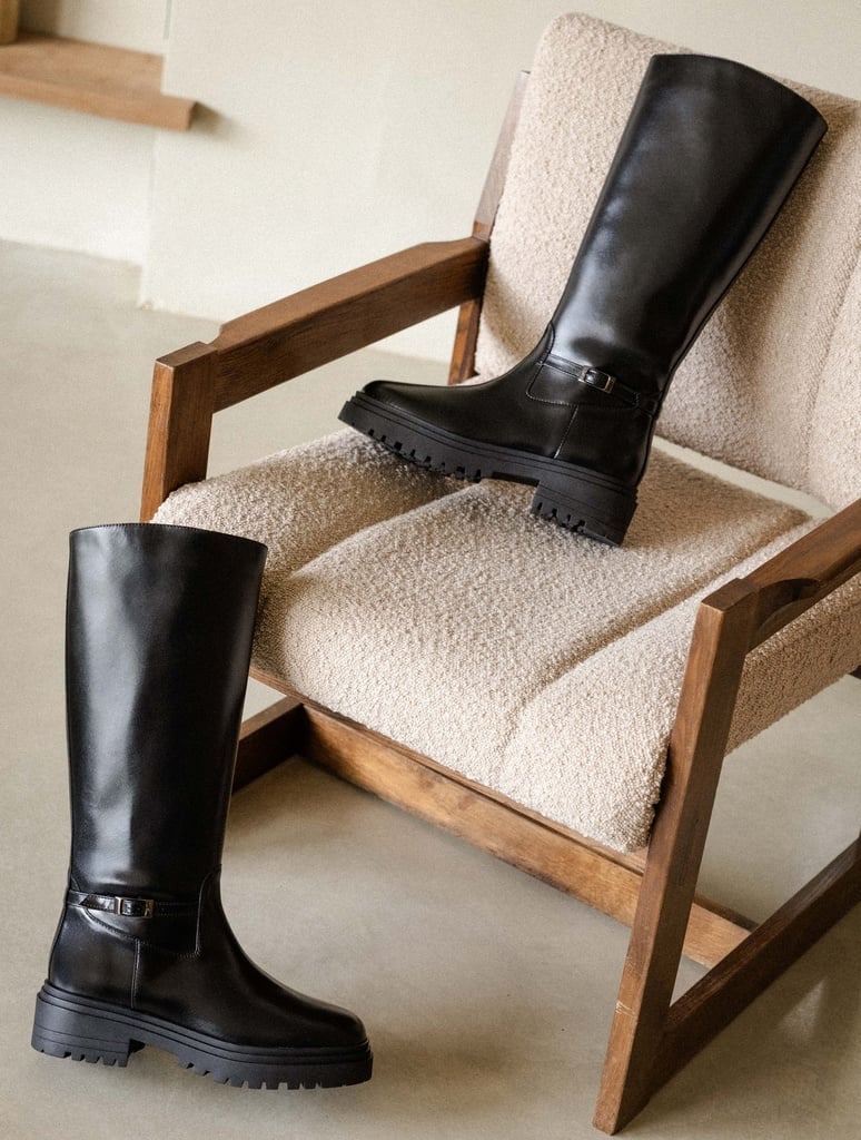 Knee High Boots : Lurdes - Intense Black
