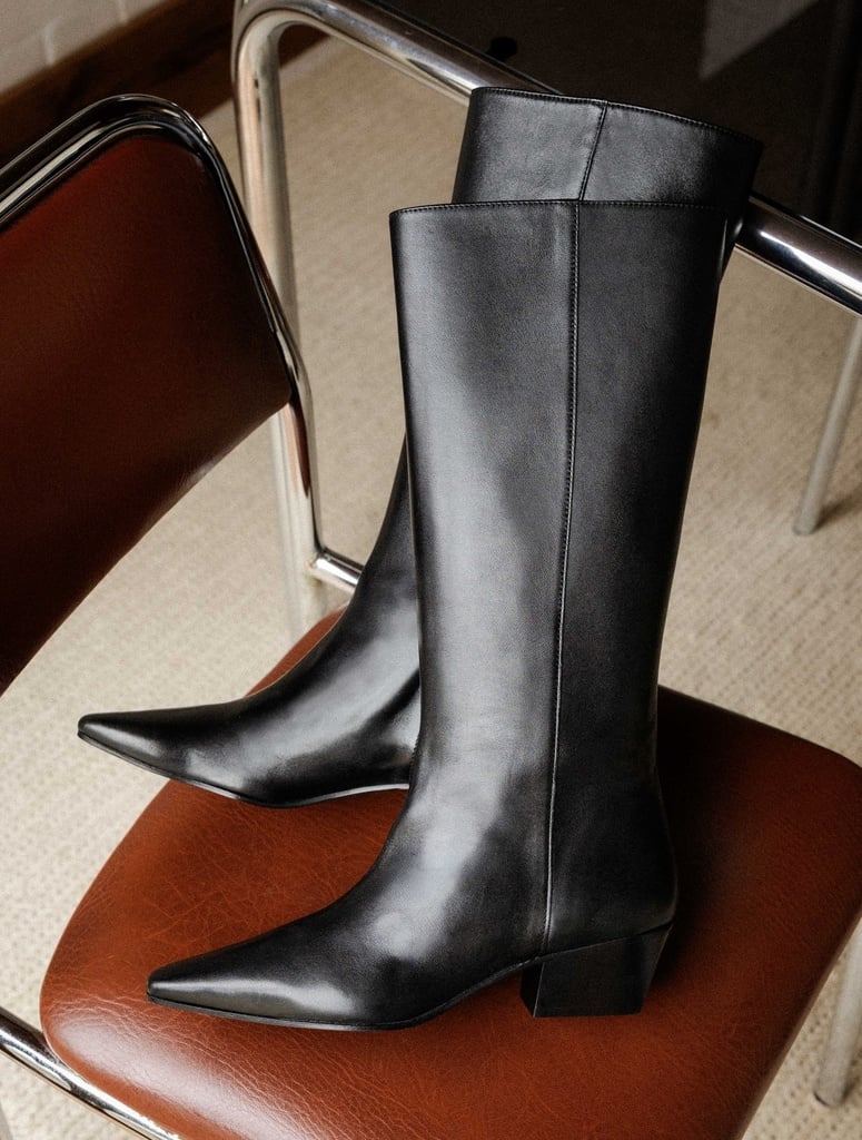 Knee High Boots : Mabel - Passion Black
