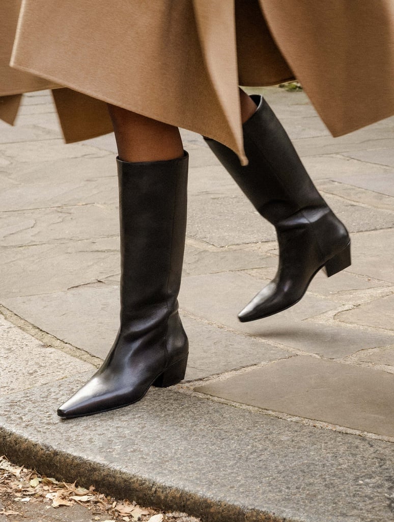 Knee High Boots : Mabel - Passion Black