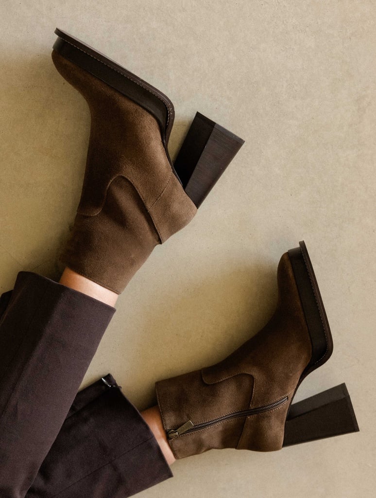 Boots à Talons : Marnie - Khaki Brown