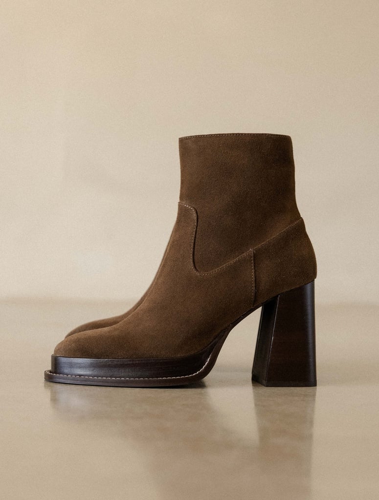 Heeled Boots : Marnie - Khaki Brown