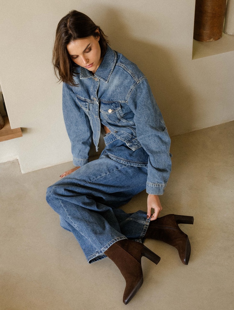 Botines con Tacón : May - Rockies Brown