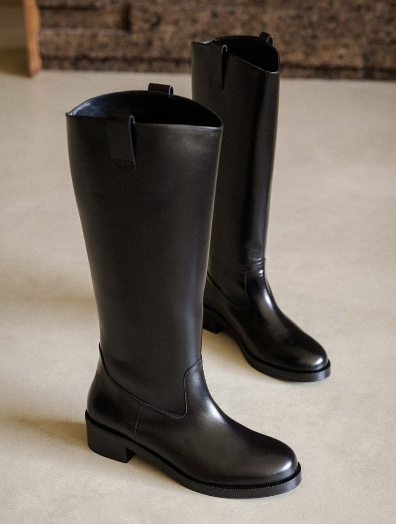 Knee High Boots : Marcia - Intense Black