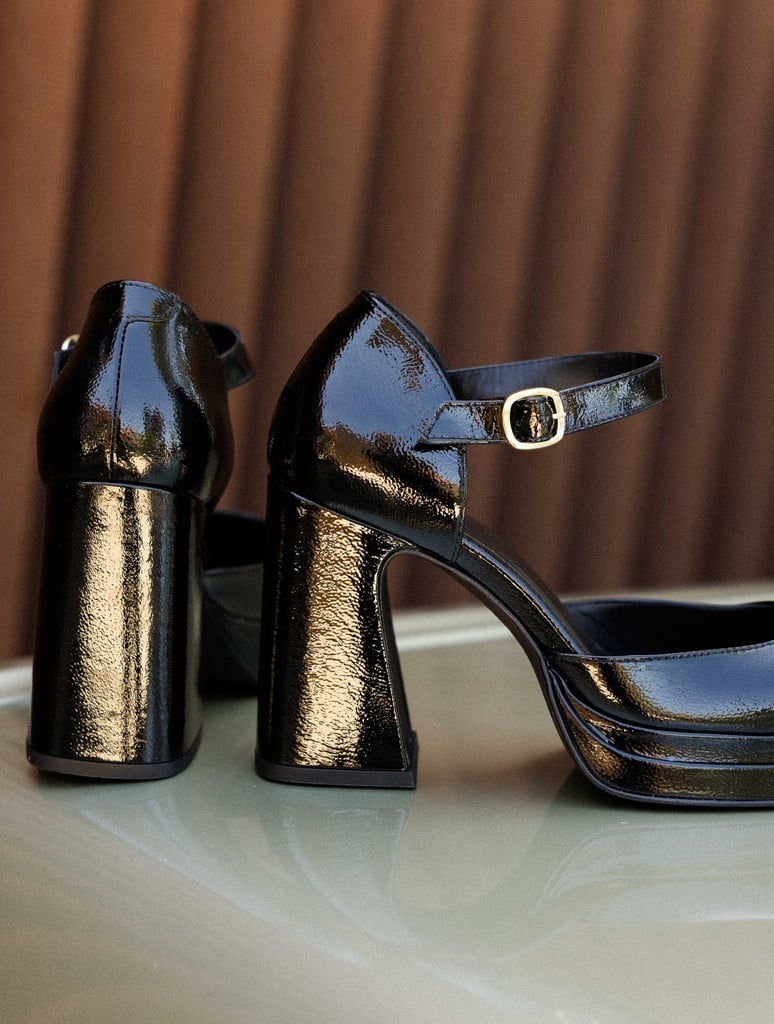 Pumps & Mary Janes : Michelle - Vinyl Black