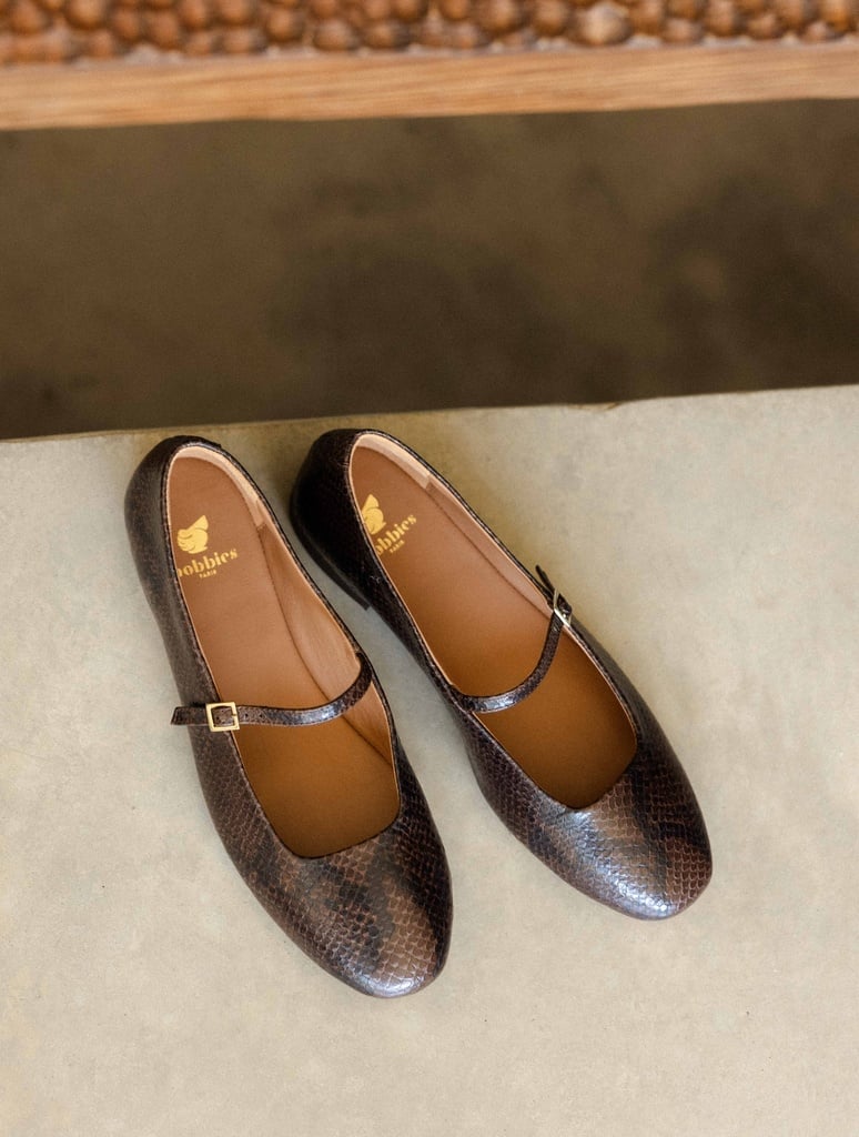 Ballerines : Mikie - Cobra Brown